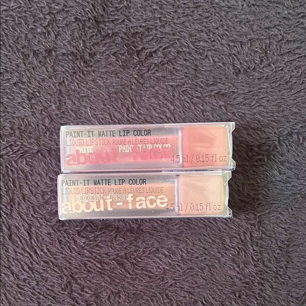 Paint-It Matte Liquid Lipsticks “Slumber” and “Not your baby”